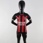 2022-2023 AC Milan Home Soccer Jersey 1:1 Thai Quality Kids Size