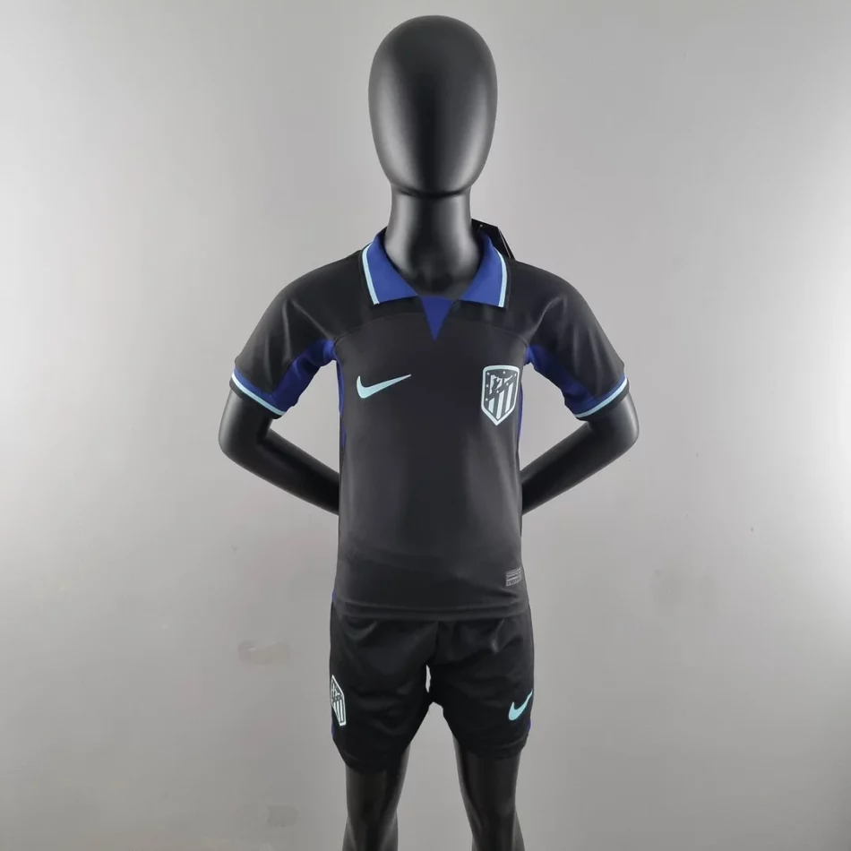 2022 2023 Soccer Jersey Atletico Madrid Away 1:1 Thai Quality Kids Size