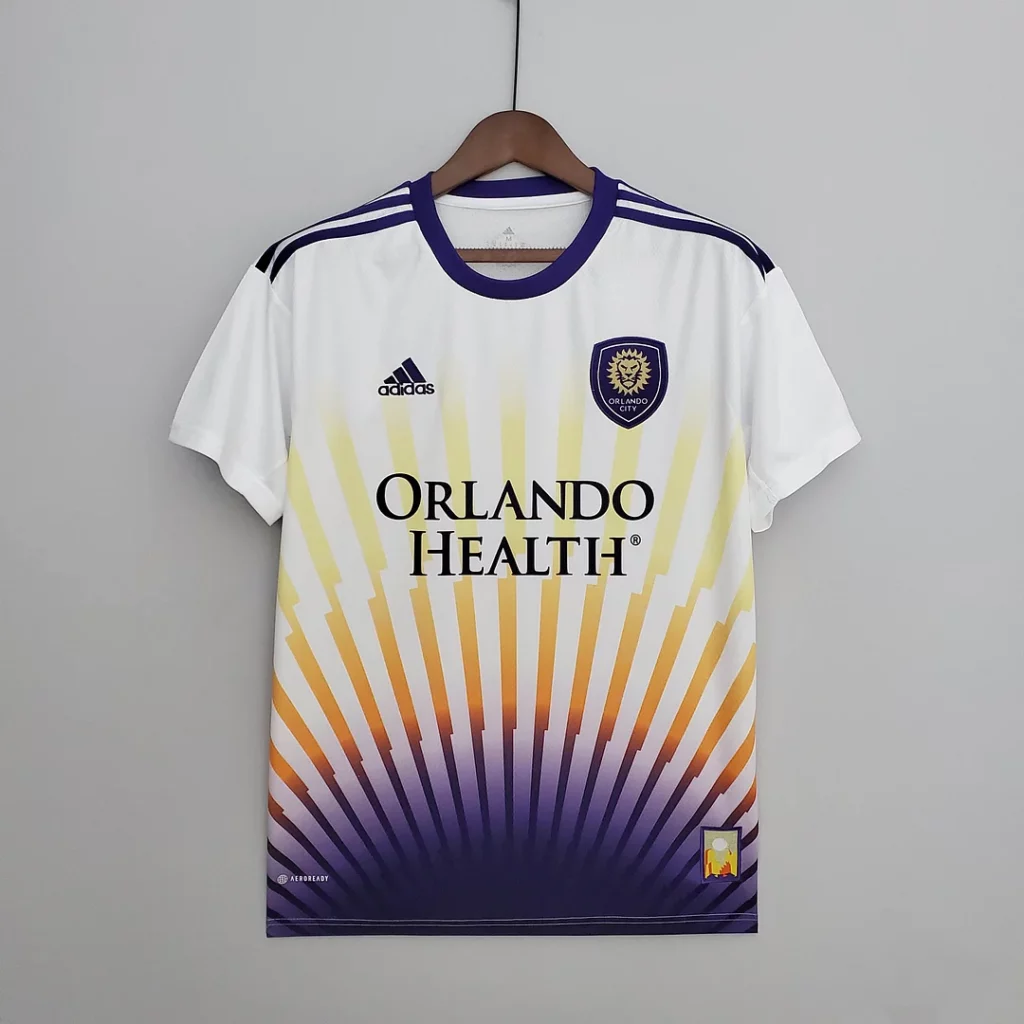 2022-2023 Orlando City Away Soccer Jersey