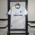 2023-2024 Olympique de Marseille Home Football Jersey