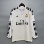 Retro Long Sleeve 2014-2015 Real Madrid Home