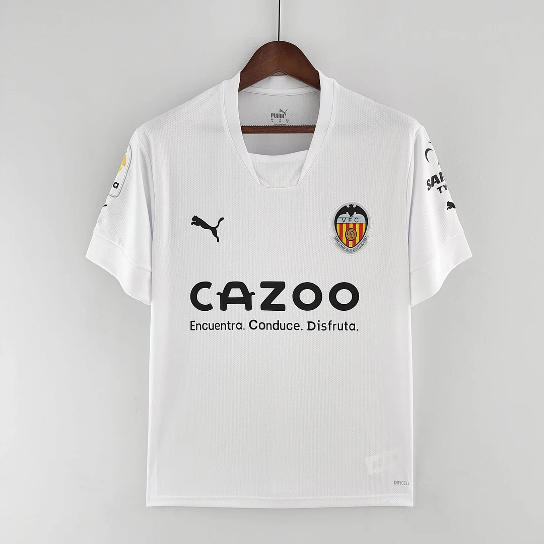 2022-2023 Valencia Home Football Shirt