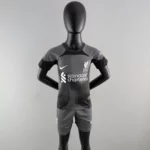 2022-2023 Liverpool Goalkeeper Black Soccer Jersey 1:1 Thai Quality Kids Size