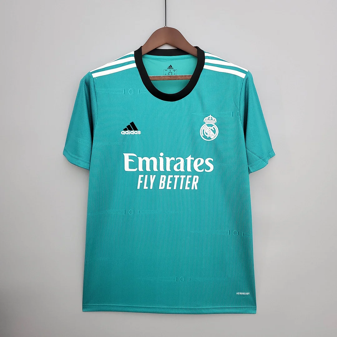 2021-2022 Real Madrid Football Shirt Third Away