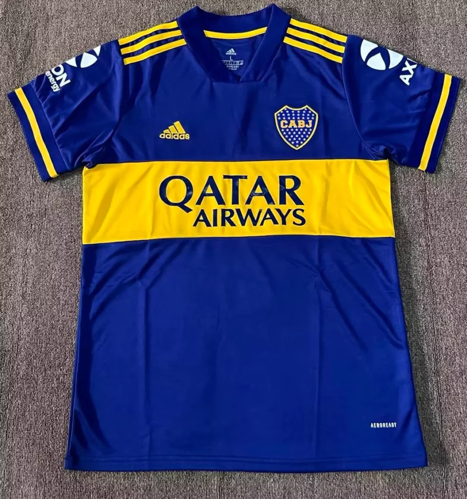 2020-2021 Boca Juniors Home Football Jersey
