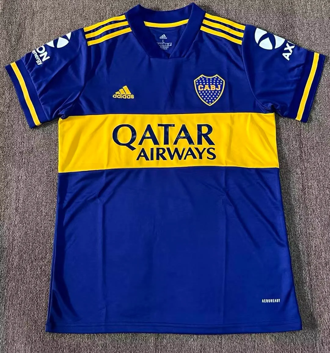 2020-2021 Boca Juniors Home Football Jersey