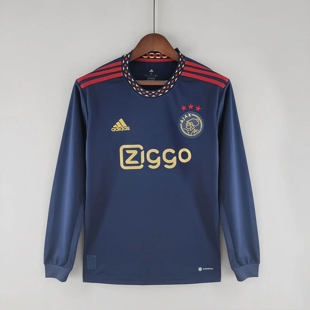 2022-2023 Long Sleeve Ajax Away Football Shirt 1:1 Thai Quality 2022-2023 Long Sleeve Ajax Away Football Shirt 1:1 Thai Quality