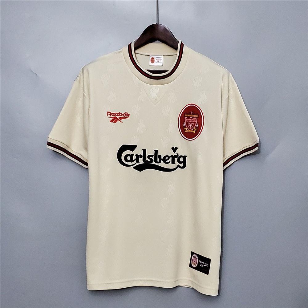 LIVERPOOL 1996-1997 AWAY FOOTBALL SHIRT