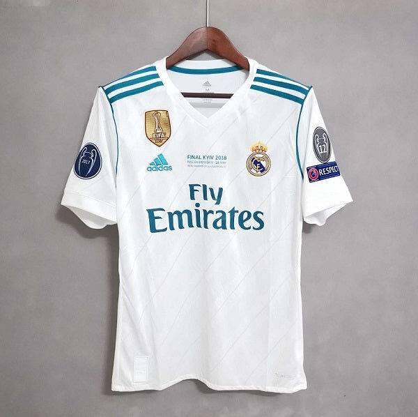 REAL MADRID HOME 2017-2018 CHAMPIONS LEAGUE RETRO