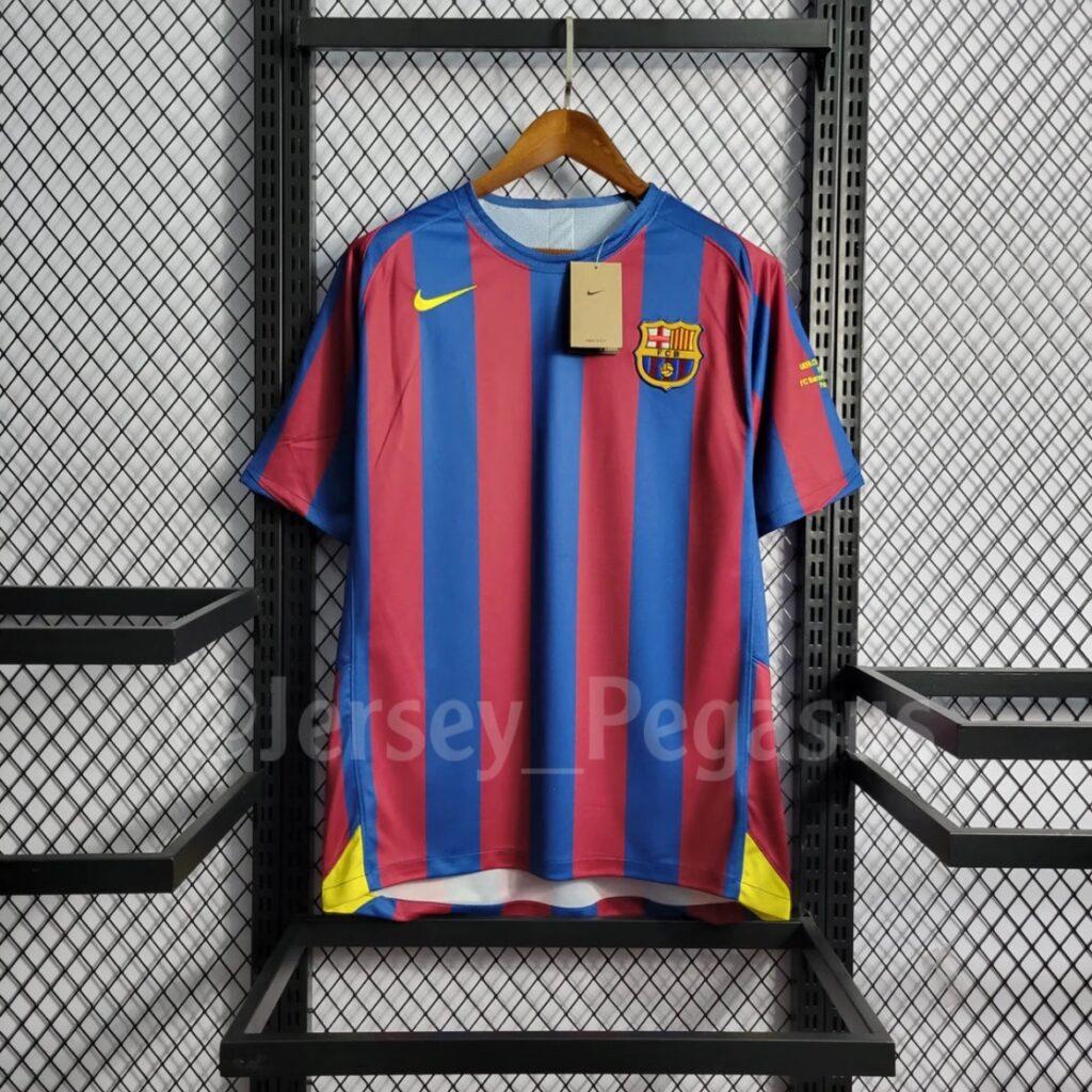 BARCELONA 2005-06 HOME SHIRT