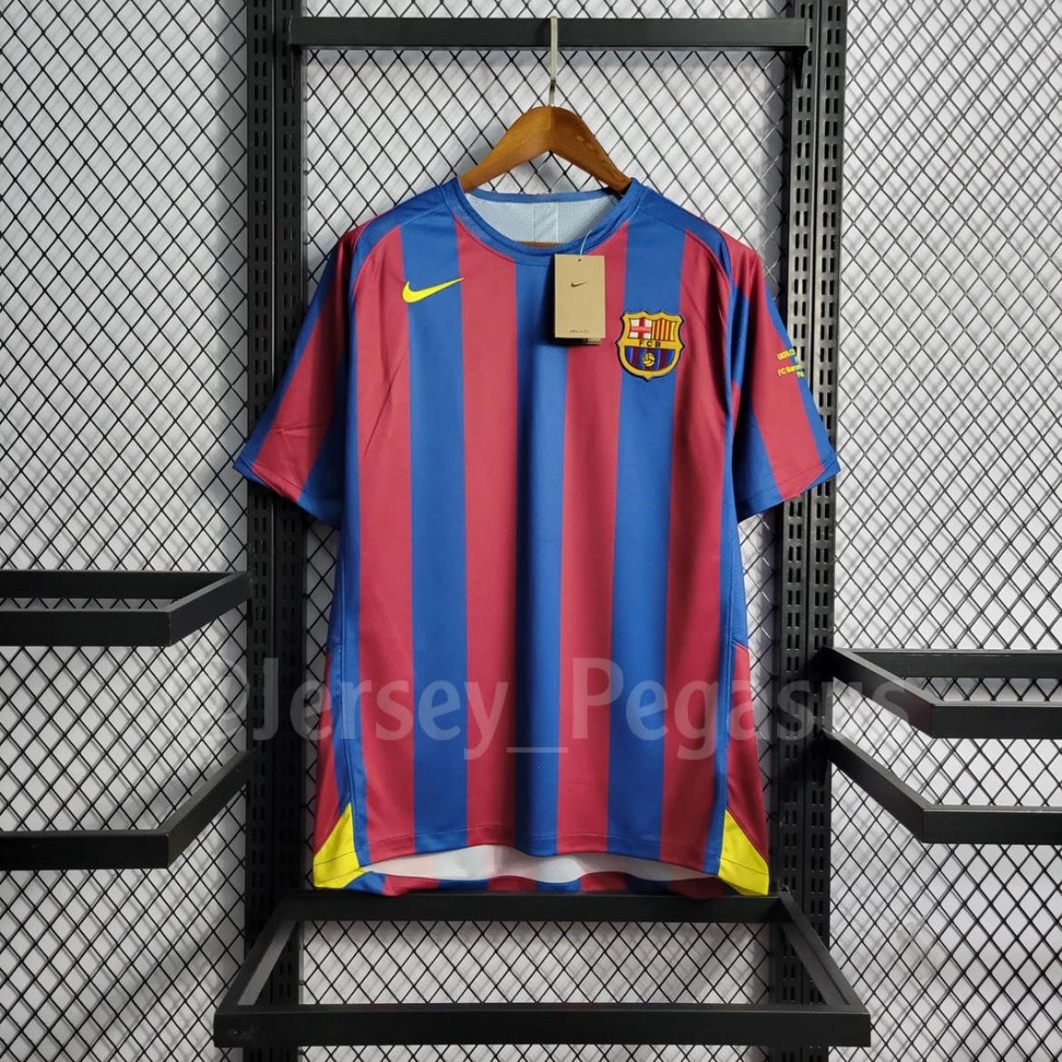 BARCELONA 2005-06 HOME SHIRT