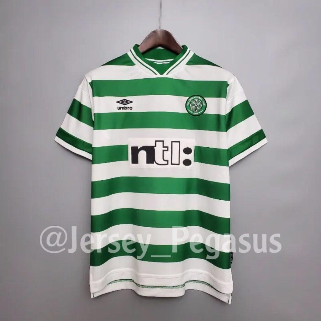 Retro 1999-2000 Celtics Soccer Jersey Home