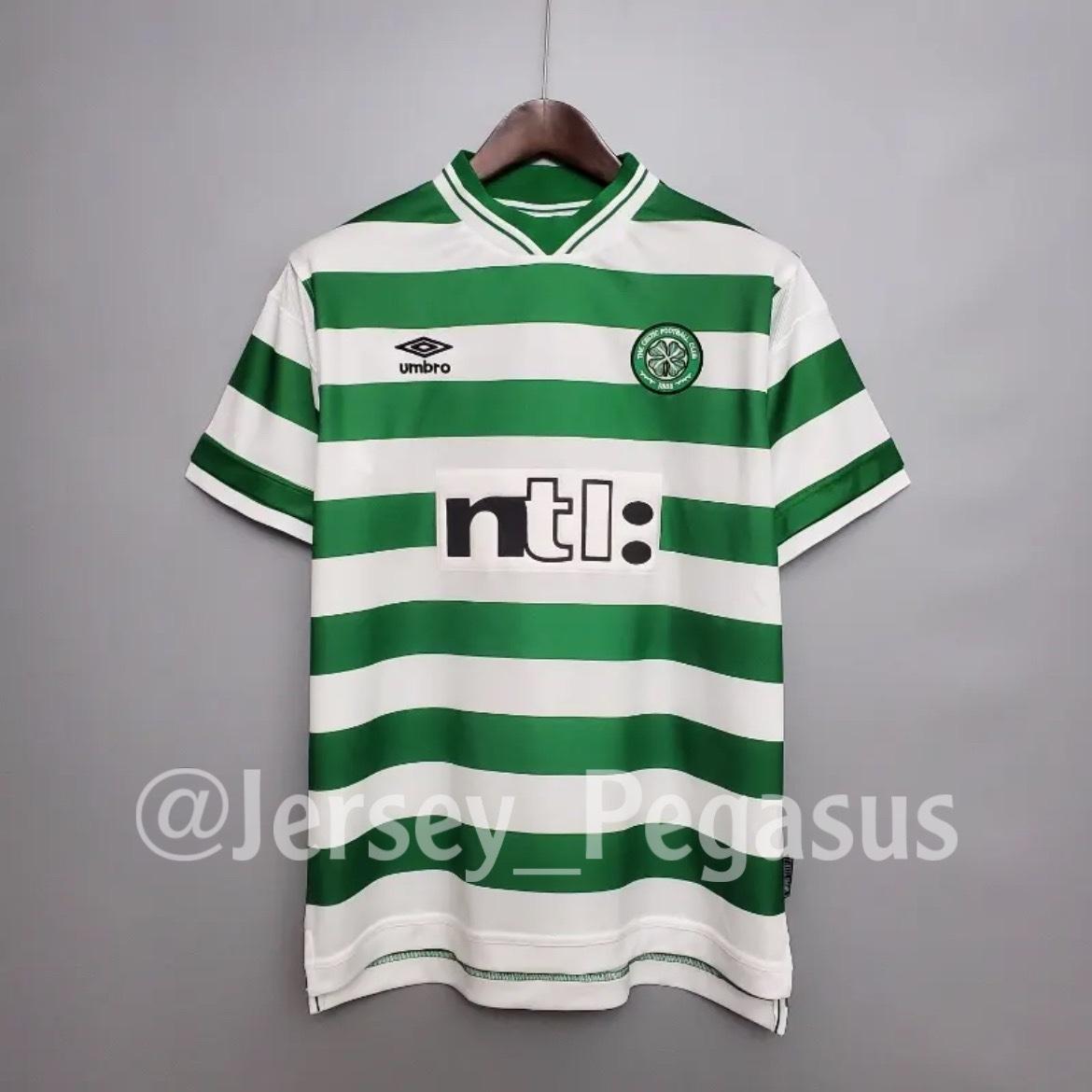 Retro 1999-2000 Celtics Soccer Jersey Home