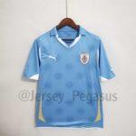 Retro 2010 Uruguay Home Soccer Jersey