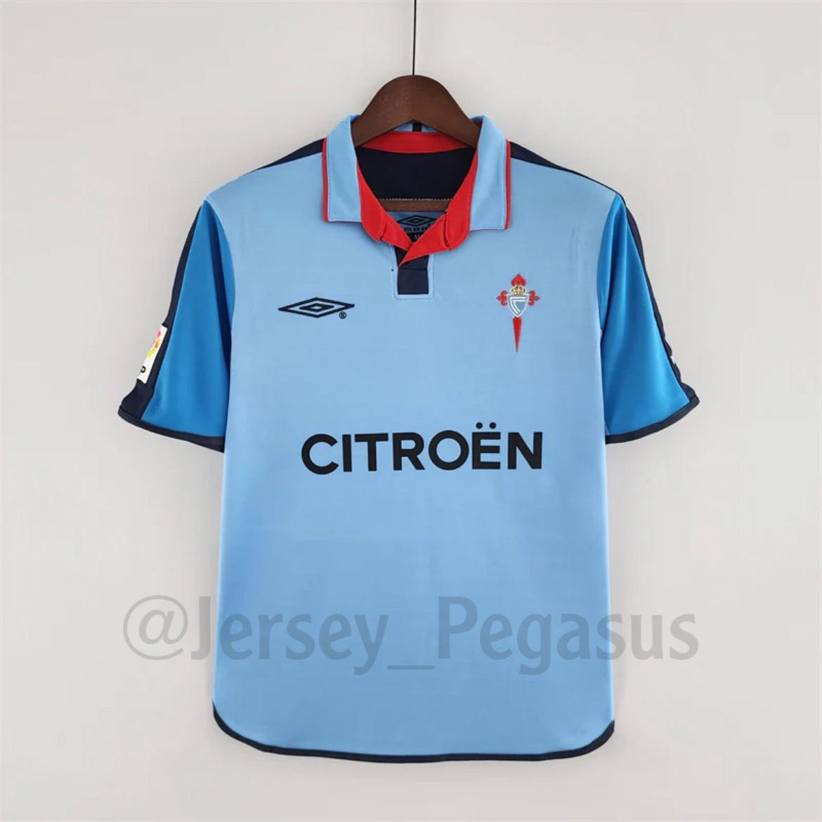 Celta de Vigo Retro Shirt 02-03