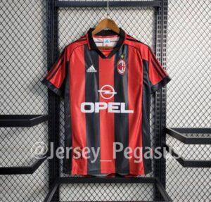 Retro 1998-99 AC Milan Home Jersey
