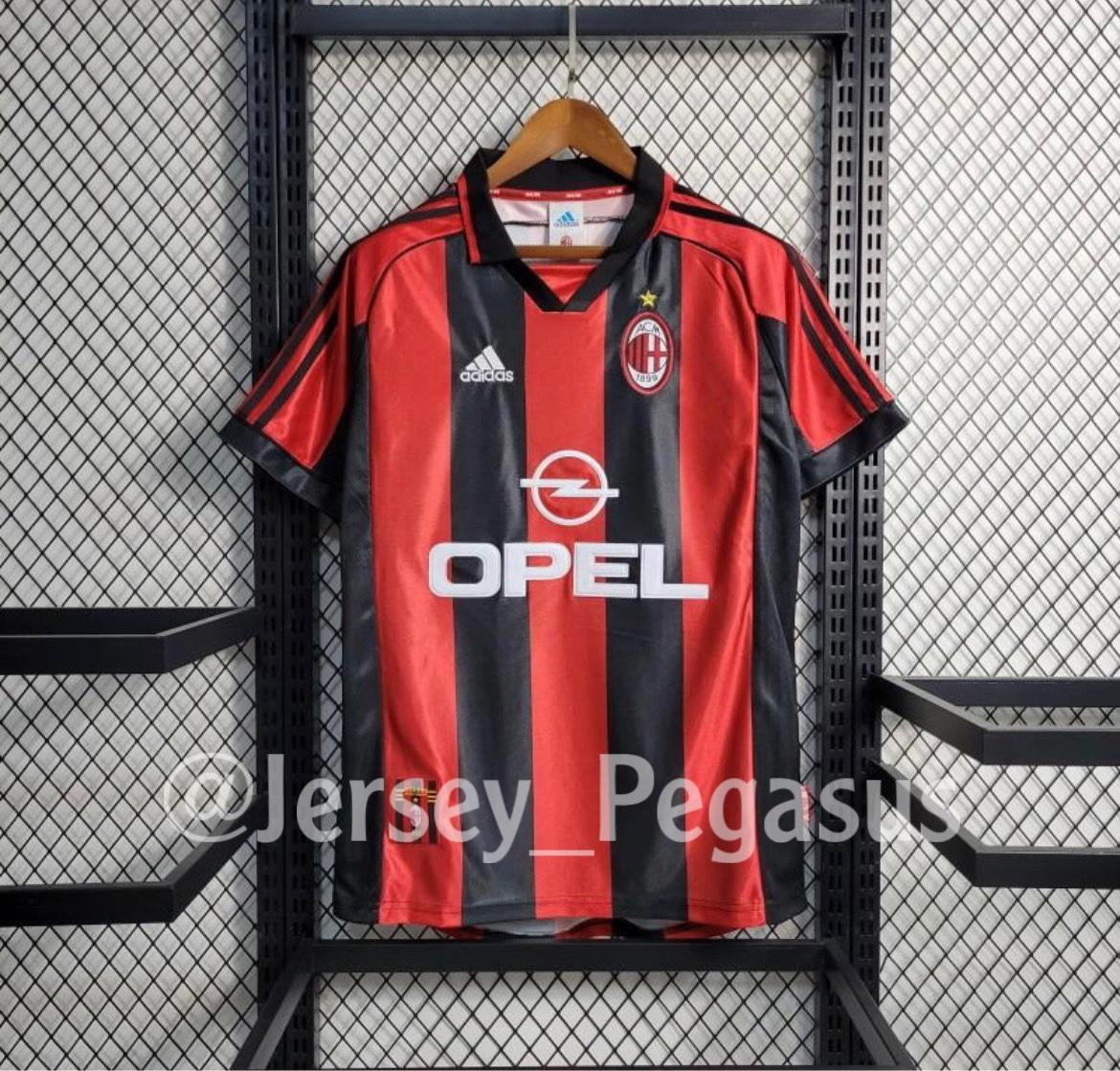 Retro 1998-99 AC Milan Home Jersey