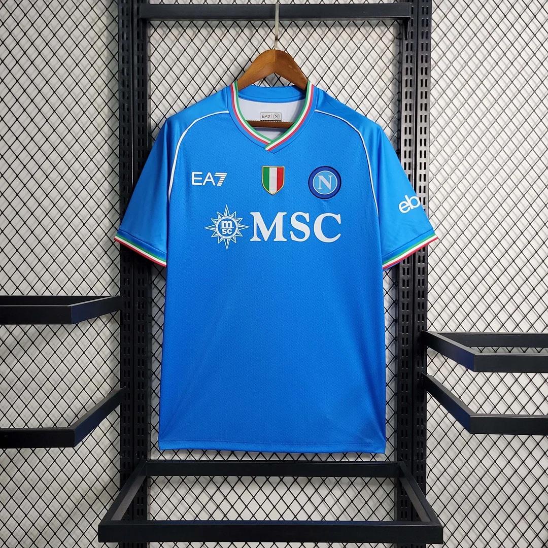2023-2024 Napoli Home Soccer Jersey
