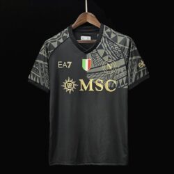 2023-2024 Napoli Third Black Jersey
