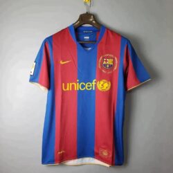 BARCELONA 2007-2008 Home Jersey