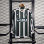 2023-2024 Long Sleeve Manchester United Away Football Shirt