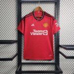 2023-2024 Manchester United Home Football Shirt