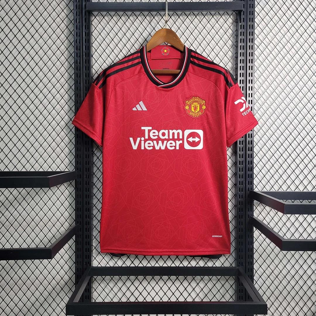 2023-2024 Manchester United Home Football Shirt