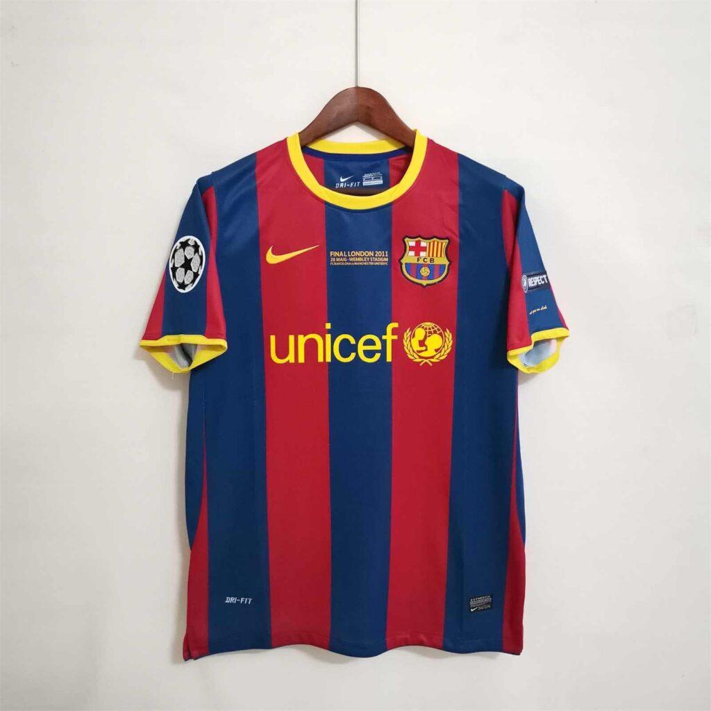 Barcelona 2011 FINAL UCL JERSEY
