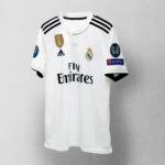 REAL MADRID 18-19 HOME JERSEY - WHITE-BLACK