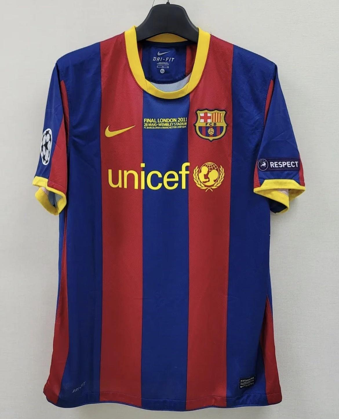Retro FC Barcelona 2011 Final