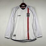Retro long sleeve England 2002 Home
