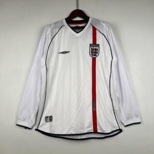 Retro long sleeve England 2002 Home