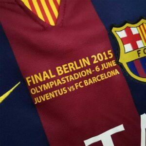 BARCELONA 2015 HOME UCL FINAL RETRO FOOTBALL SHIRT