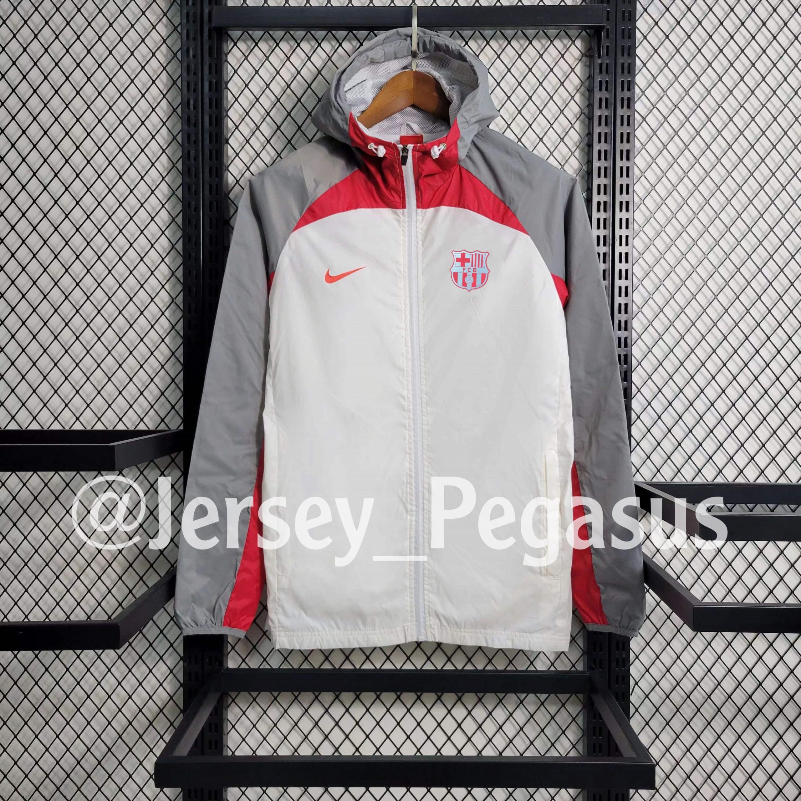Windbreaker - Barcelona White