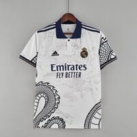 2023-2024 Real Madrid Chinese Dragon White Style Jersey (Special Edition)