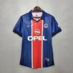 Retro 1998-1999 PSG Soccer Jersey Home