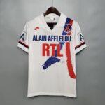 Retro 1990-1992 PSG Soccer Jersey Home