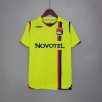 Retro 2008-2009 Lyon Soccer Jersey Green