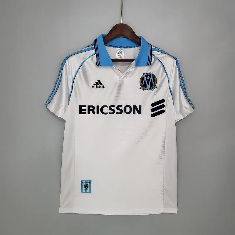 Retro 1998-1999 Marseille Soccer Jersey Home