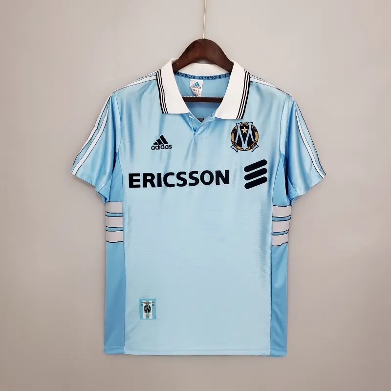 Retro 1998-1999 Marseille Soccer Jersey Away