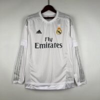 Retro 2015-2016 Long Sleeve Real Madrid Soccer Jersey Home