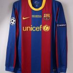 FC BARCELONA 2010-2011 FINAL KIT LONG SLEEVE