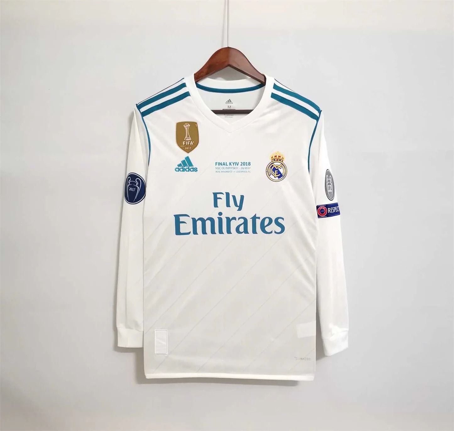 REAL MADRID 2016-2017 HOME LONG SLEEVE