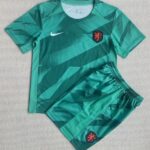 23-24 Netherlands Women's Football Green Goalkeeper