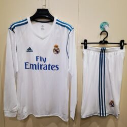 17-18 Real Madrid Home Long Sleeve