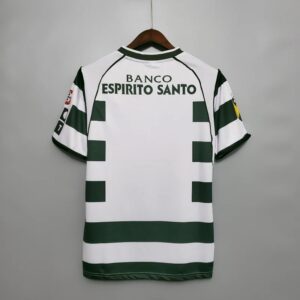 2001 2003 Sporting Lisbon Home Kit Ronaldo