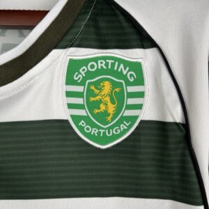 2001 2003 Sporting Lisbon Home Long Sleeve Retro Jersey