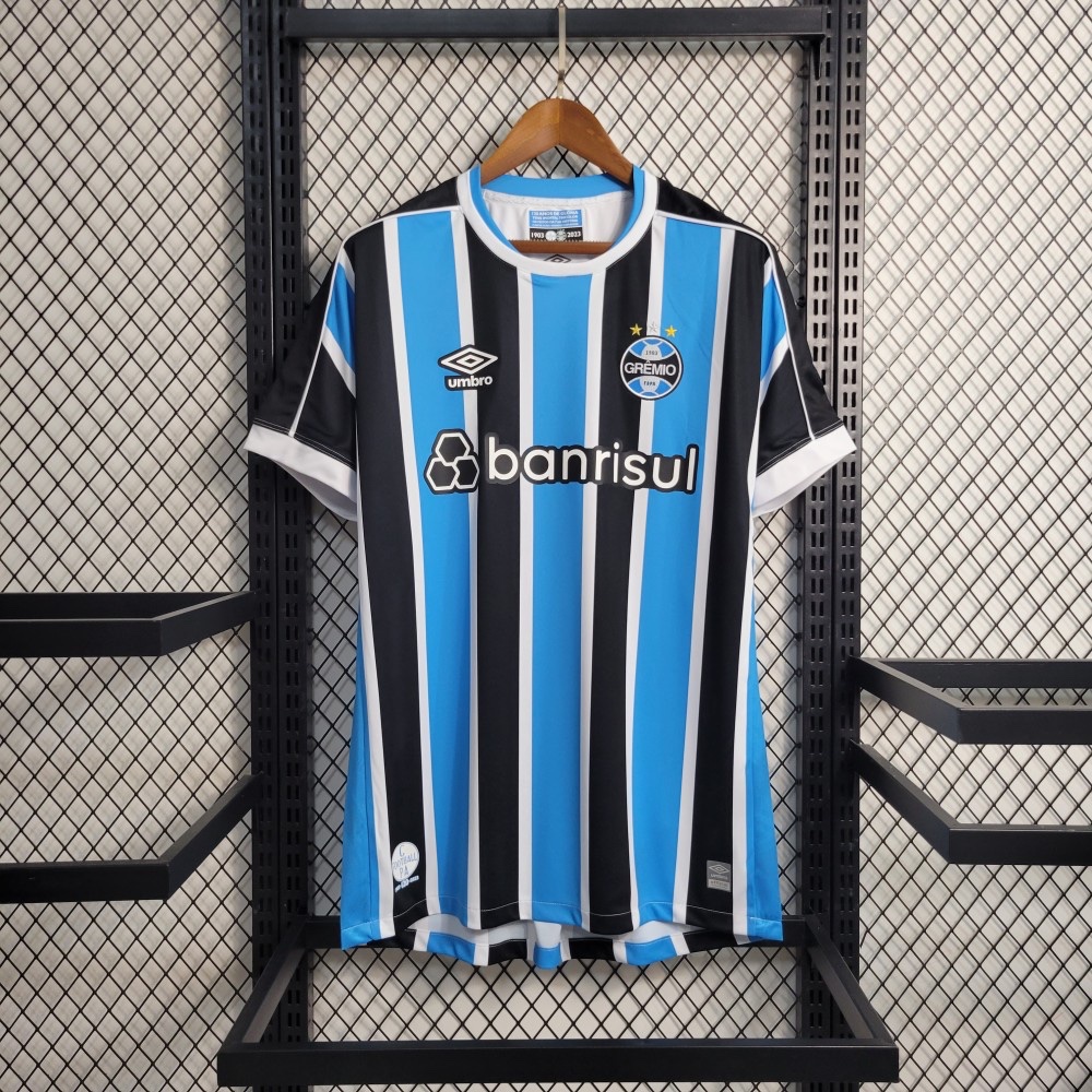 23-24 Gremio Home Fans Jersey 23-24 Gremio Home Fans Jersey