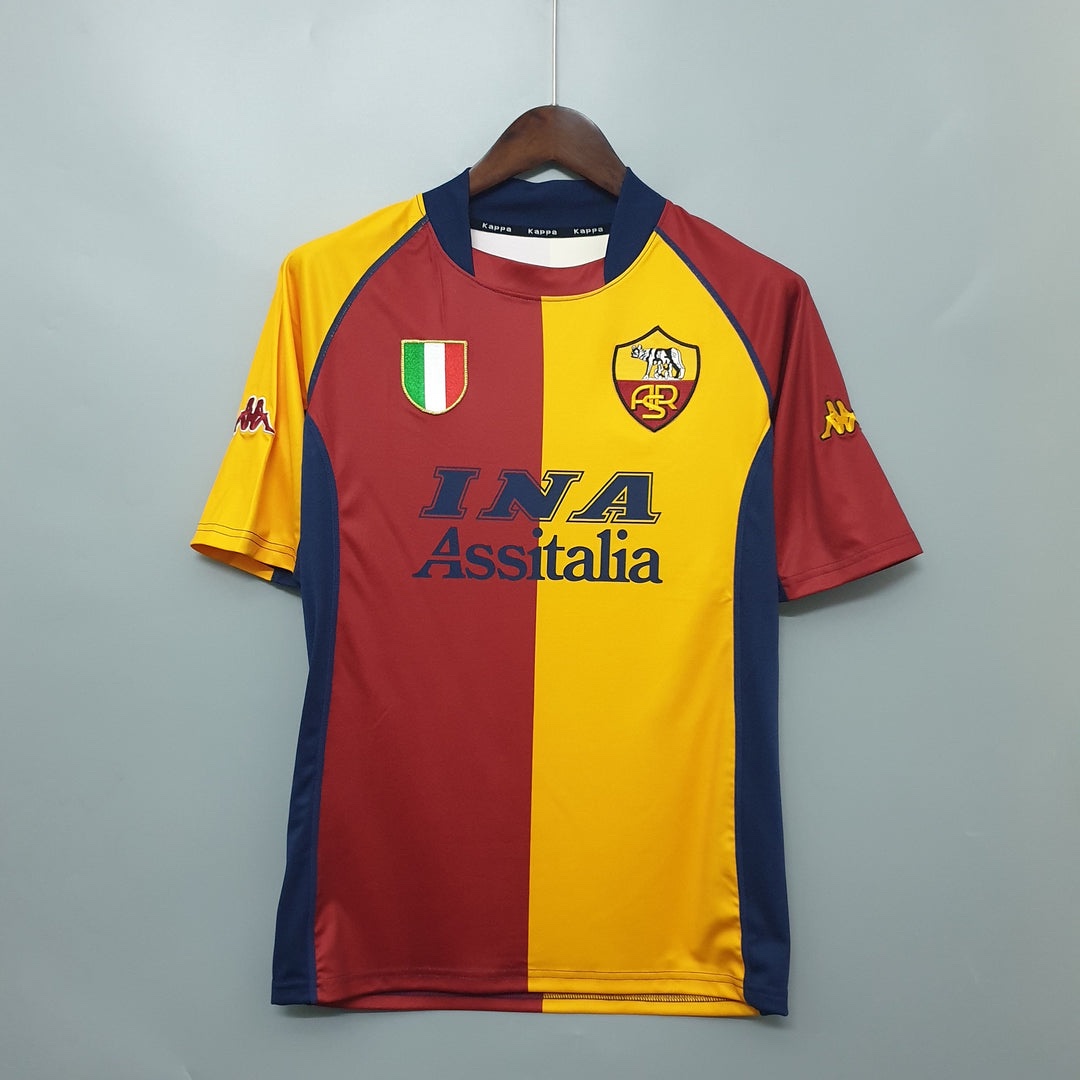 2001-2002 ROMA HOME JERSEY 2001-2002 ROMA HOME JERSEY