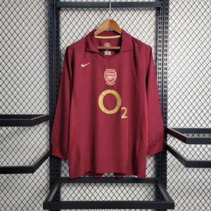 Arsenal 2005-2006 Long Sleeve Home